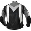 RTX Violator Grey Motorcycle Leather Jacket
